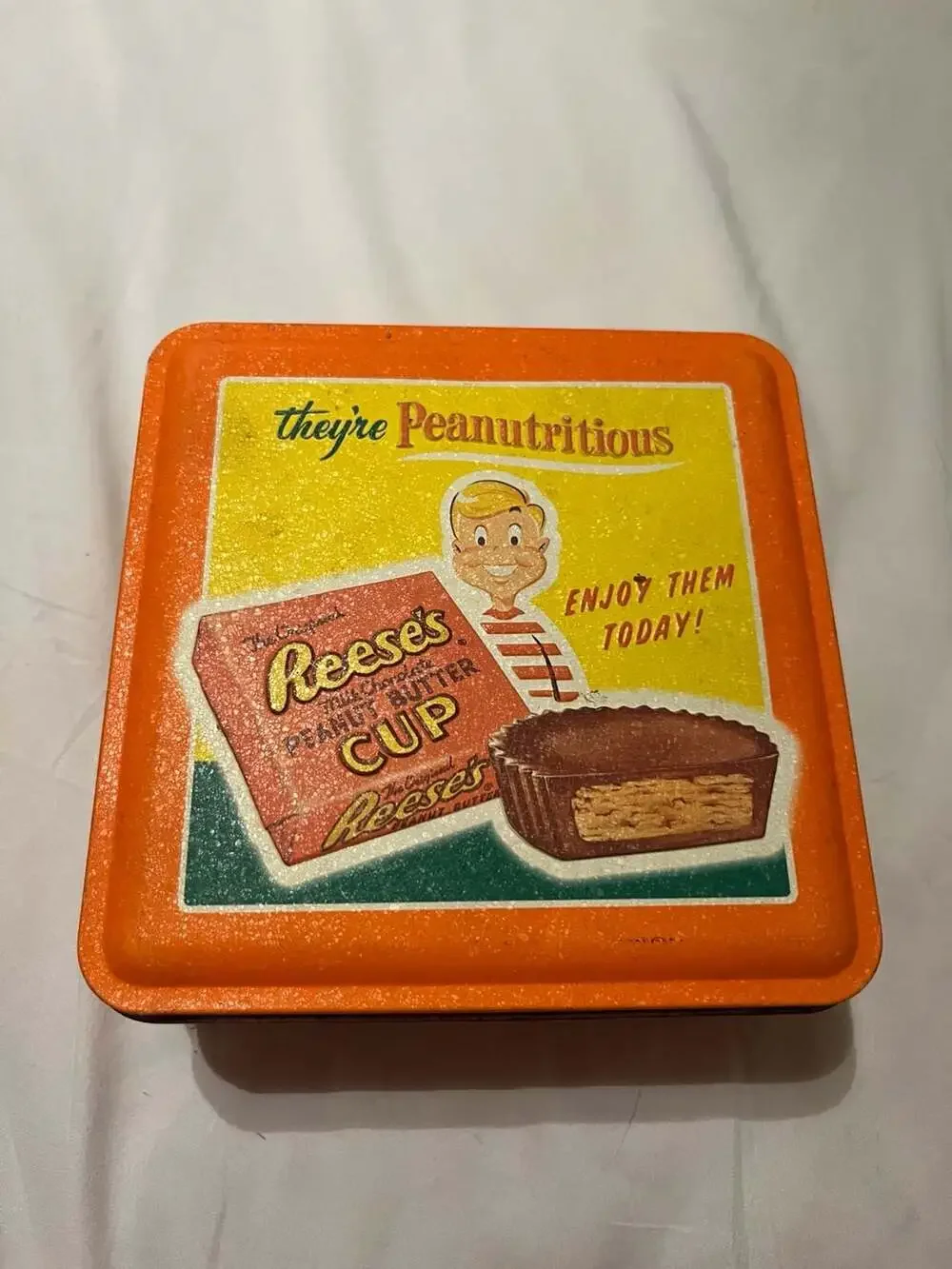 Hershey's Millennium Series Canister #3 Reese's Peanutritious Tin